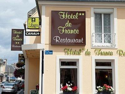 Logis Hotel Restaurant De France Isigny-sur-Mer Exterior photo